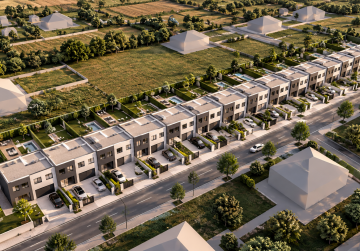 23 GRAĐEVINSKE PARCELE 276–561 m² | NOVO STAMBENO NASELJE + PROJEKT [Vinkovci], Vinkovci, Хорватия