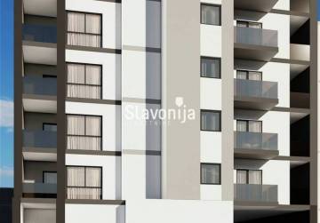 Novogradnja, trosoban stan 50 m², 4. kat, dizalo, blizina stadiona [Osijek, Retfala], Osijek, Kroatien