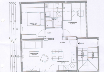 NOVI STAMBENI PROJEKT U ĐAKOVU | 2. KAT | 53 m² + NATKRIVENA TERASA | , , 