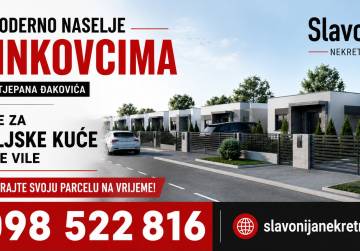 NOVO MODERNO NASELJE U VINKOVCIMA - IDEALNO ZA OBITELJSKE KUĆE, Vinkovci, Kroatien