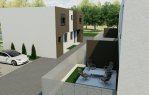 PROJEKT ZA 3 URBANE VILE - ZEMLJIŠTE S GRAĐEVINSKOM DOZVOLOM [DARDA], Osijek, Kroatien